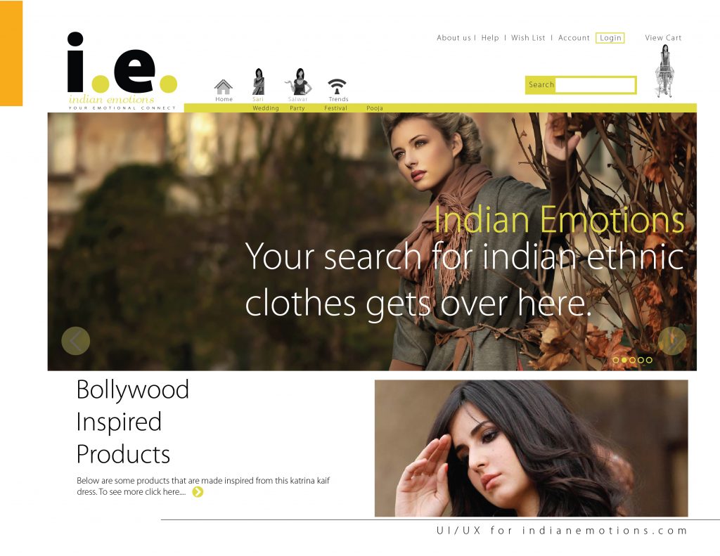 indian emotions webpage