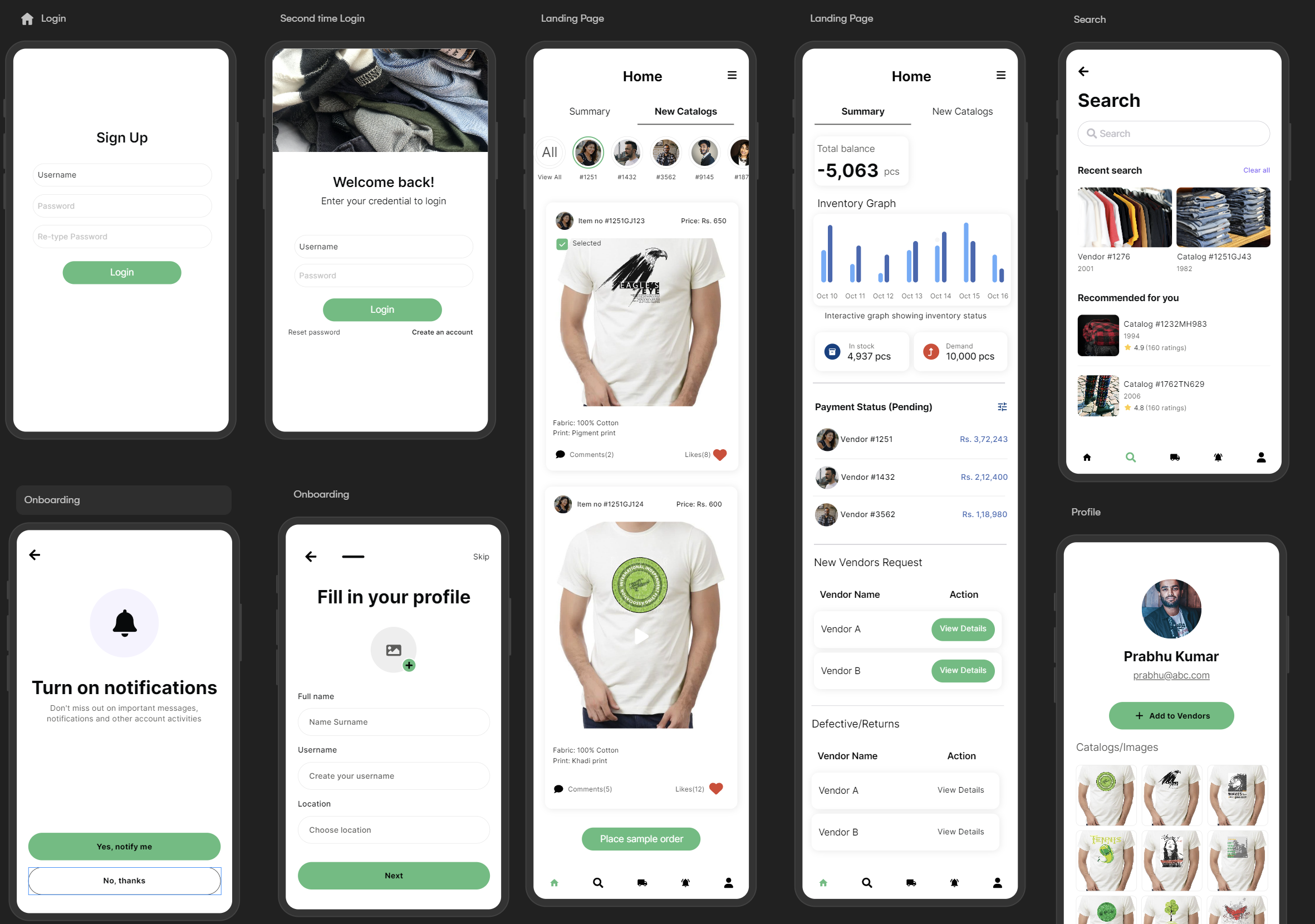vendor management App image